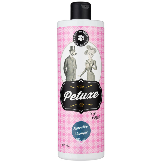 Petuxe Preventing Shampoo - moisturizing shampoo against fleas and ticks, for dogs and cats, concentrate 1:3.