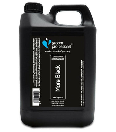 Groom Professional More Shampoo - color-enhancing shampoo for dark fur.