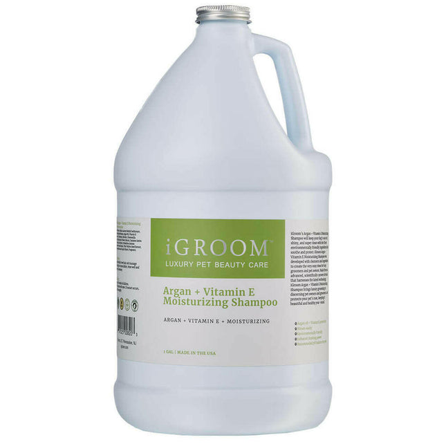 IGroom Argan Vitamin E Shampoo - moisturizing and cleansing shampoo for dogs and cats, concentrate 1:16.