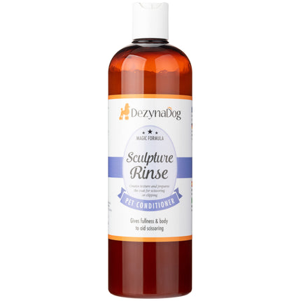 DezynaDog Magic Formula Sculpture Rinse - conditioner for breeds with a full coat, supports scissor cutting, concentrate 1:10