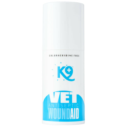 K9 Vet Wound Aid - antibacterial cream that accelerates the healing of minor wounds and skin irritations.