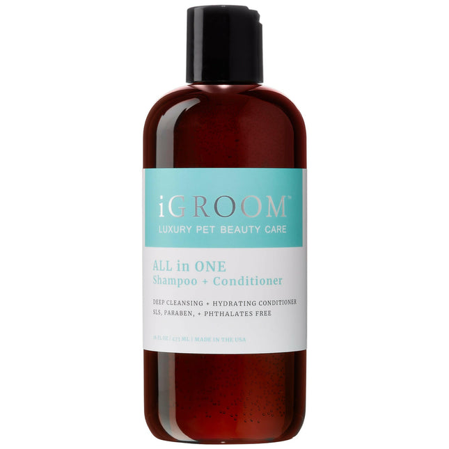 IGroom All in One Shampoo & Conditioner - dog shampoo and conditioner, concentrate 1:16.