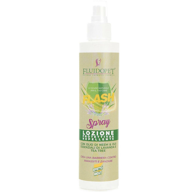 FluidoPet Flash Spray - insect repellent for dogs and cats.
