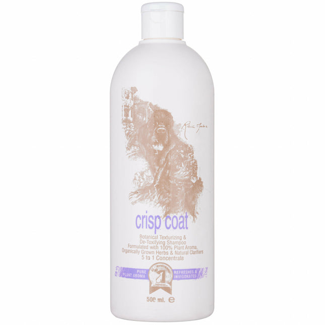 1 All Systems Crisp Coat Botanical Shampoo - shampoo for rough-coated and short-haired dogs.