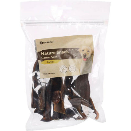Flamingo Nature Snack Camel Skin - natural treats for dogs, camel skin.