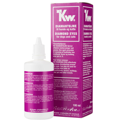 KW Diamond Eye - tear stain remover for dogs and cats.