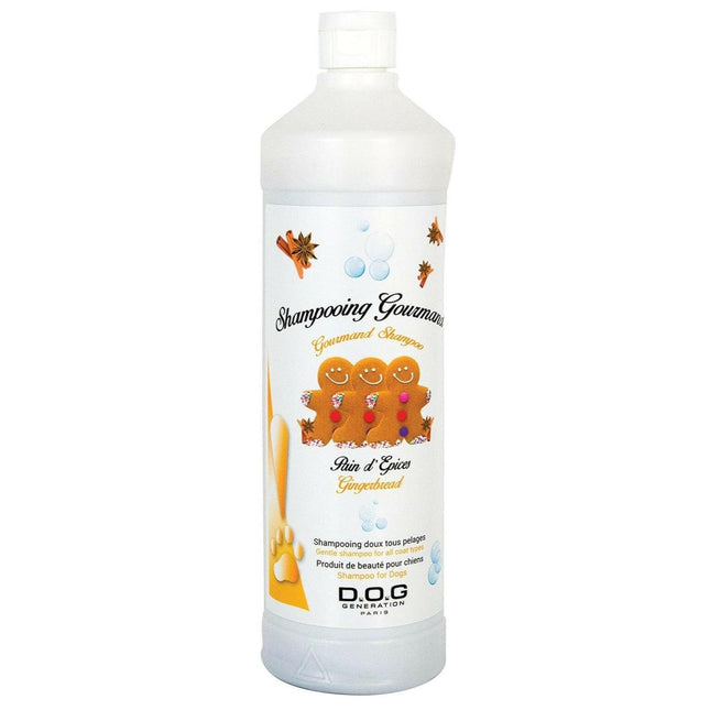 Dog Generation Gingerbread Shampoo - nourishing shampoo for all coat types, with a gingerbread scent.