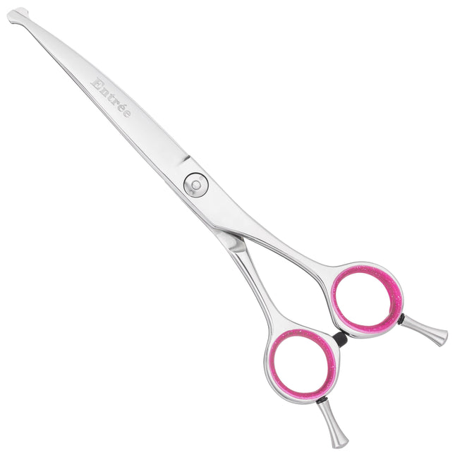 Geib Entree Ball Tip - high-quality grooming scissors made from Japanese steel, safe - Curved.