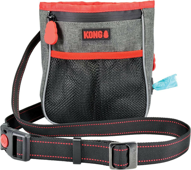 KONG Travel Hiking Bag - travel pouch for dog treats and accessories.