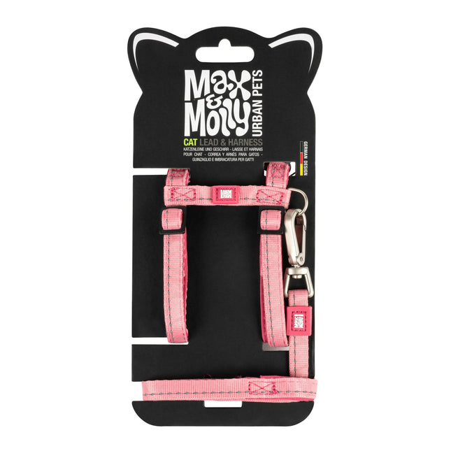 Max&Molly Cat Lead & Harness Set Matrix 2.0 - harness and leash set for cats, with neoprene lining.
