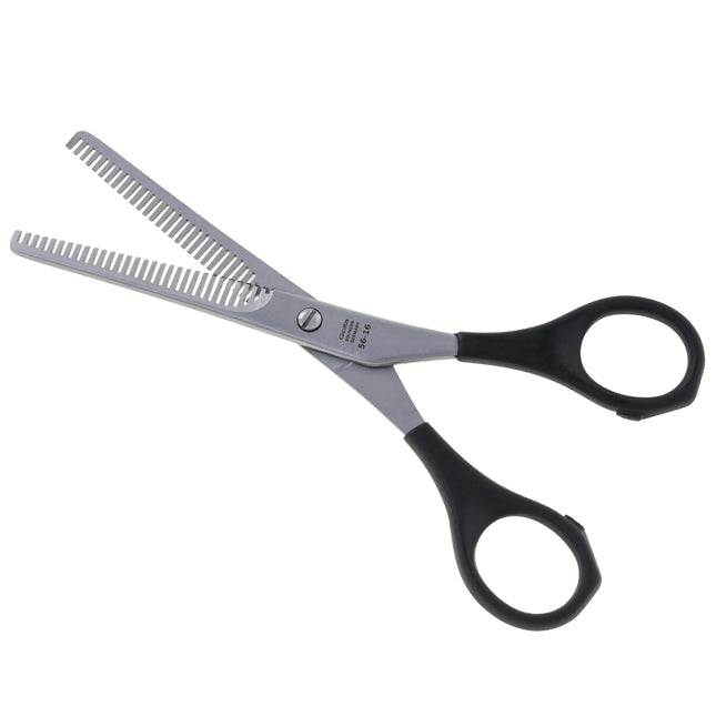 Gotta Solingen Thinning Shears - Double-sided with Plastic Handle, 30 Teeth.