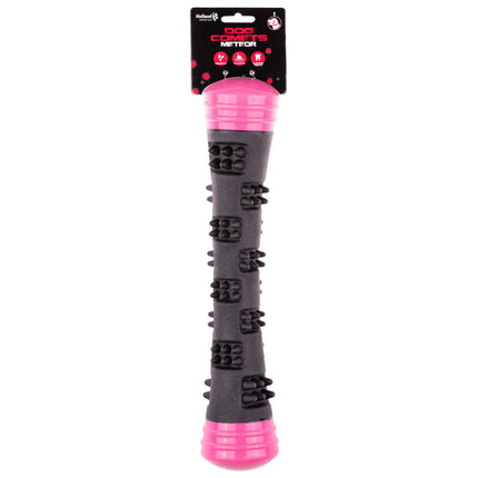 Dog Comets Meteor - fetch toy for dogs, rubber stick with protrusions and 2 squeakers.