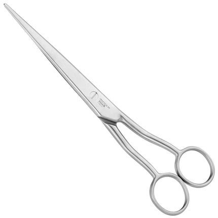 Aesculap VG041R - professional grooming scissors with a curved handle, straight.