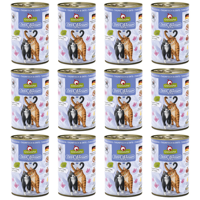 GranataPet DeliCatessen Tuna & Duck - grain-free wet food for cats, tuna and duck
