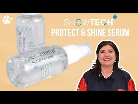 Show Tech+ Protect & Shine Serum - intensely moisturizing and nourishing serum for dog fur with thermal protection.