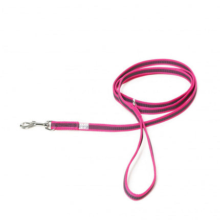 Julius K9 Color & Gray Supergrip Leash with D-ring and Handle - Non-slip Dog Leash with D-ring.