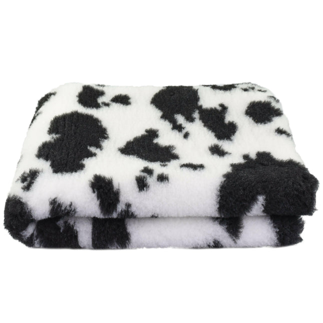 Blovi DryBed VetBed A+ - non-slip pet bed, black (cow).
