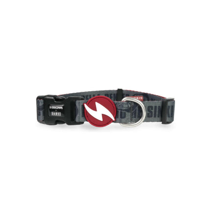 Dashi La Casa De Papel Melted Cat Collar - cat collar with a Money Heist theme, graphite color.
