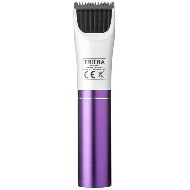 Tritra K35T - cordless finishing clipper with blade - Purple.