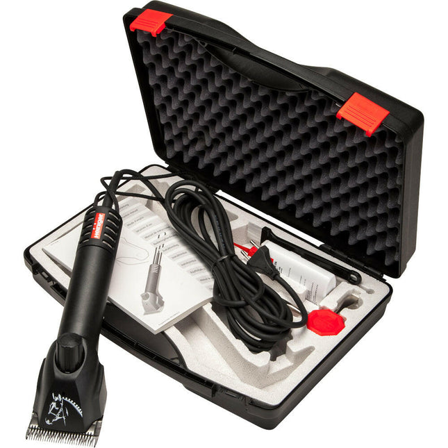Heiniger Progress - powerful, professional clipper for horses and cattle, 80W.
