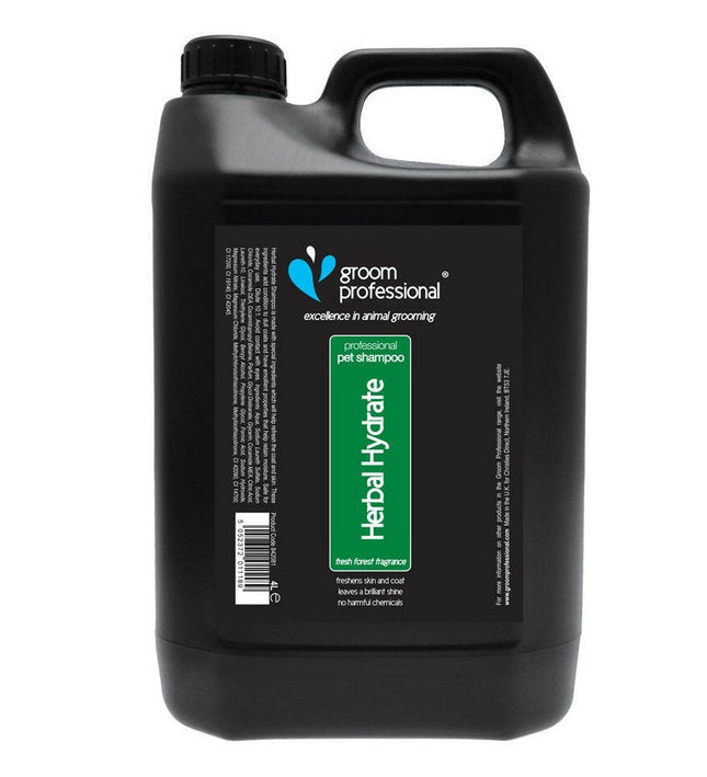Groom Professional Herbal Hydrate Shampoo - revitalizing herbal coat shampoo, concentrate 1:10.