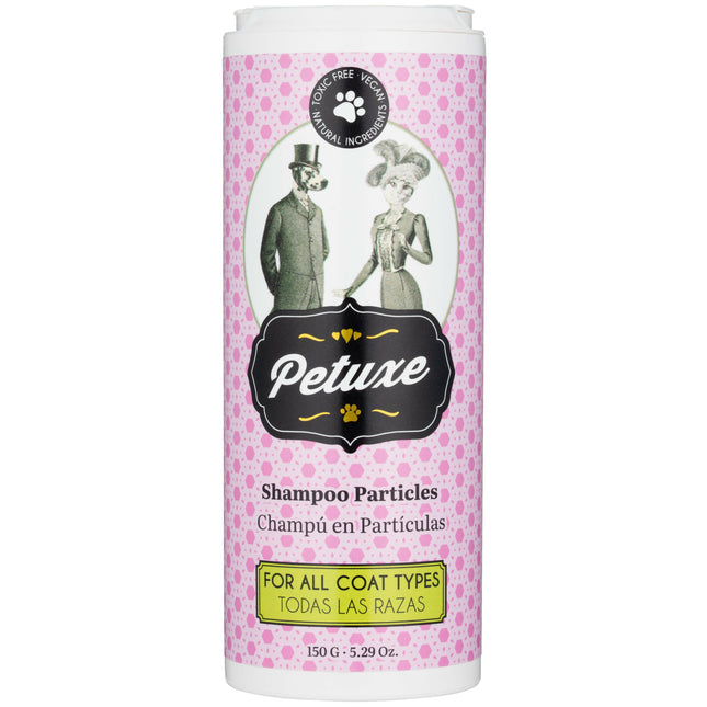 Petuxe Shampoo Particles - powder shampoo for all breeds of dogs and cats.