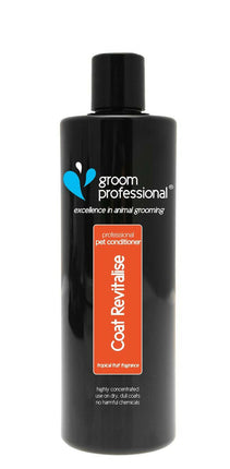 Groom Professional Coat Revitalise Tropical Conditioner - revitalizing conditioner for dry and dull fur, with a tropical fruit scent..