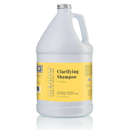 IGroom Clarifying Pineapple Shampoo - clarifying shampoo for dogs and cats, with a pineapple scent, concentrate 1:16.