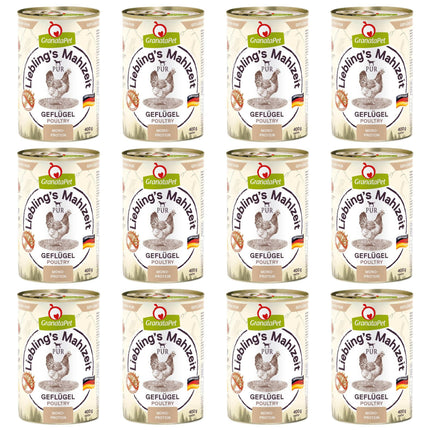 GranataPet Poultry PUR - monoprotein grain-free wet food for dogs, poultry.