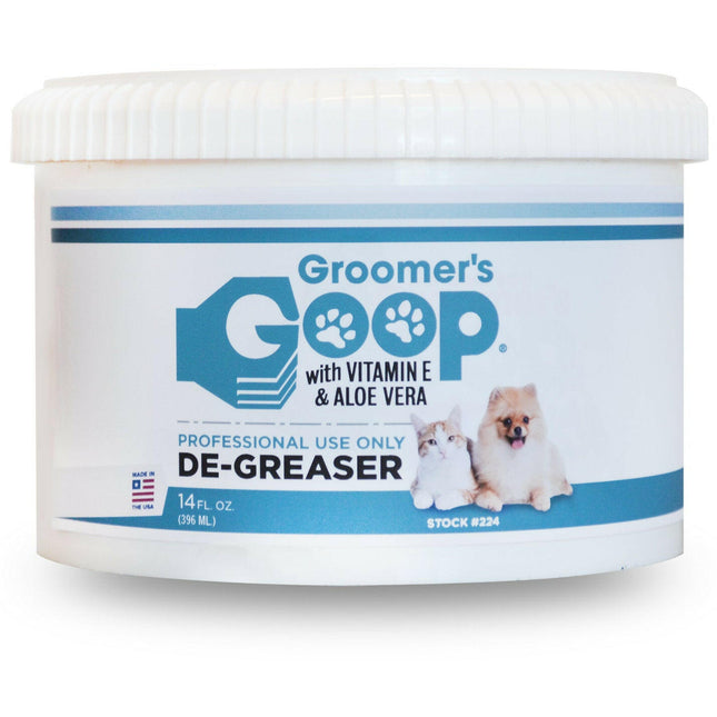 Groomer's Goop De-Greaser Cream - degreasing paste for dog and cat fur, removes stains and unpleasant odors.