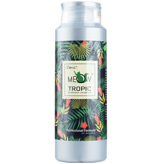 True Iconic Meow Tropic Degrease Shampoo - deep cleansing and degreasing shampoo for cats and kittens, concentrate 1:5