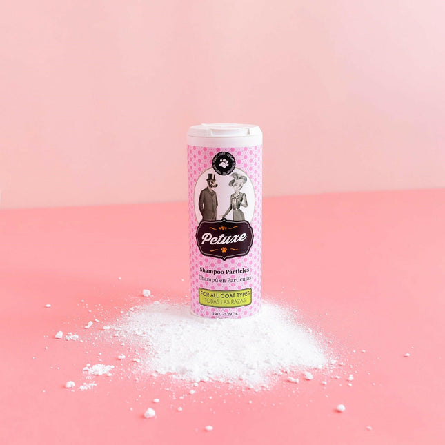 Petuxe Shampoo Particles - powder shampoo for all breeds of dogs and cats.