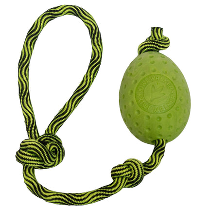 Kiwi Walker Let's Play Egg - dog toy, egg on a string.