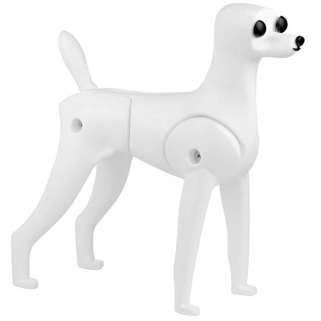 Mr. Jiang Teddy Model Dog - grooming practice mannequin, without fur.