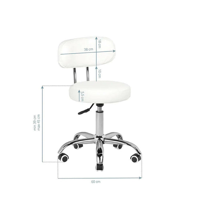 Activ A - 007 - grooming chair with comfortable backrest, adjustable.