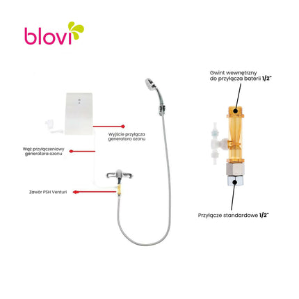 Venturi Valve for Blovi Ozone Generator.