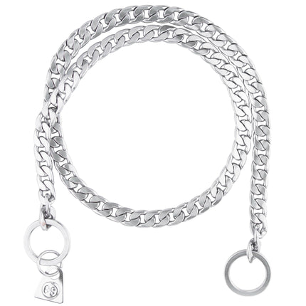 Show Tech Flat Link Show Chain Stainless 12mm - stainless steel exhibition chain.
