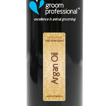 Groom Professional Argan Oil Shampoo - moisturizing shampoo for dogs with argan oil, for dry fur, concentrate 1:10.