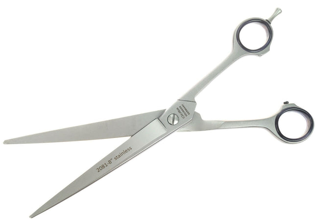 Gotta Solingen Curved Scissors (20cm) with Single-Sided Micro-Sanding.