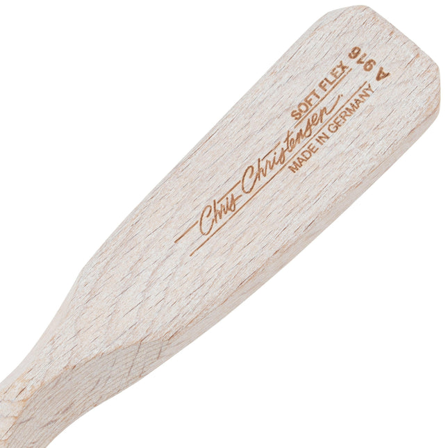 Chris Christensen Brezzy Oval Brushes - high-quality wooden brush with metal pins - soft, purple.