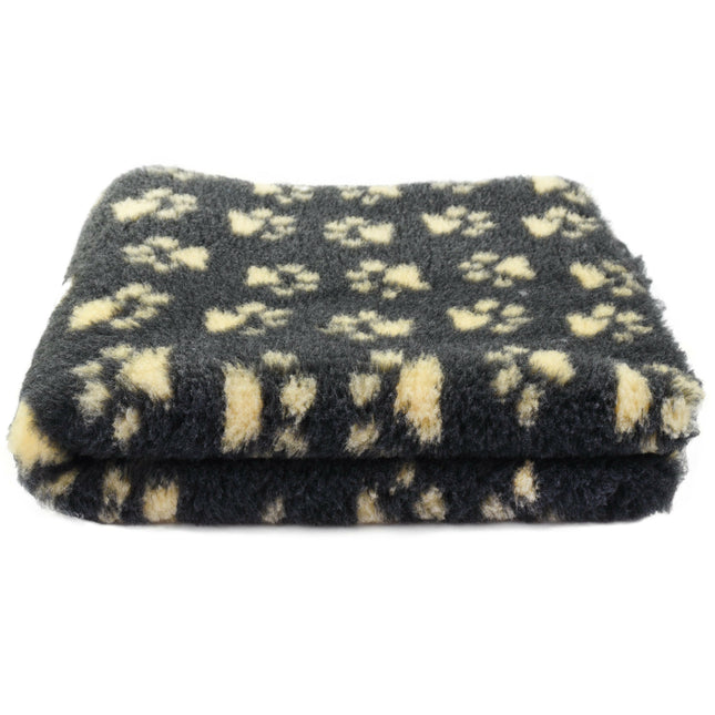 Blovi DryBed VetBed A - non-slip pet bed, graphite-yellow.