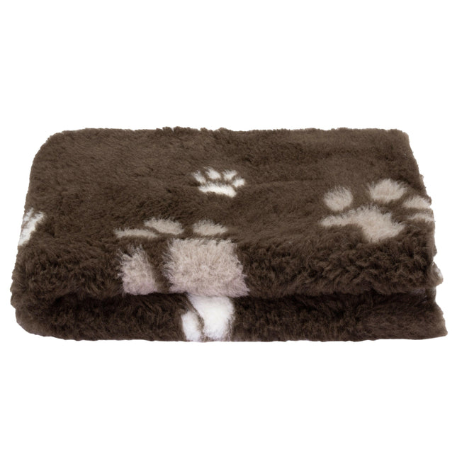 Blovi DryBed VetBed A+ - non-slip pet bed, chocolate color.