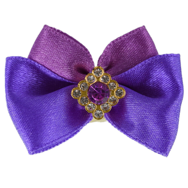 Blovi Bow Glamour decorative exhibition bow with square stone.