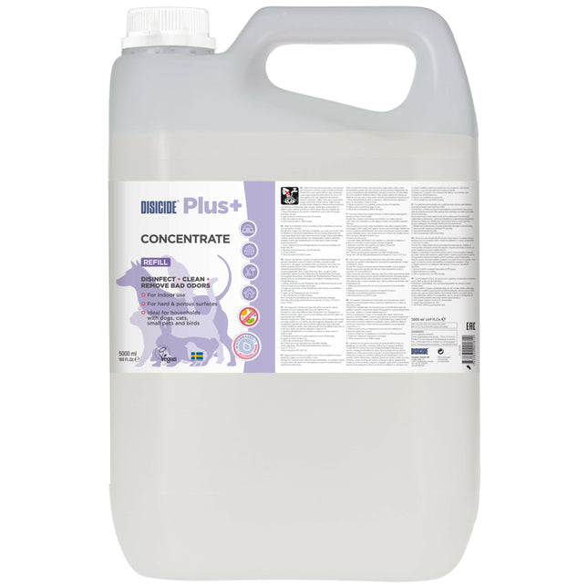 Disicide Plus+ Concentrate - cleaning and disinfecting surface preparation, concentrate 1:10.