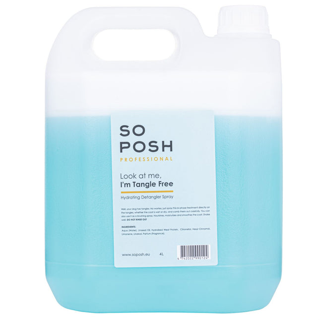 So Posh Tangle Free Hydrating Detangler Spray - two-phase formula that makes it easier to comb through tangled fur