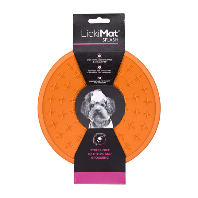 LickiMat Splash - licking mat for dogs and cats, with suction cup