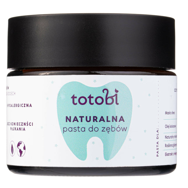 Totobi natural toothpaste for dogs and cats.