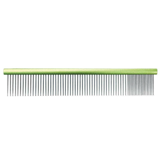 Groom Professional Metal Comb - Mixed Tooth Spacing 80/20.