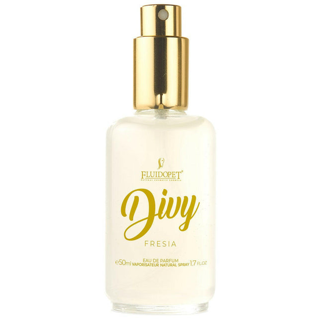 FluidoPet Natural Perfume Divy - perfumes for pets with an enchanting scent of freesia and spring flowers.