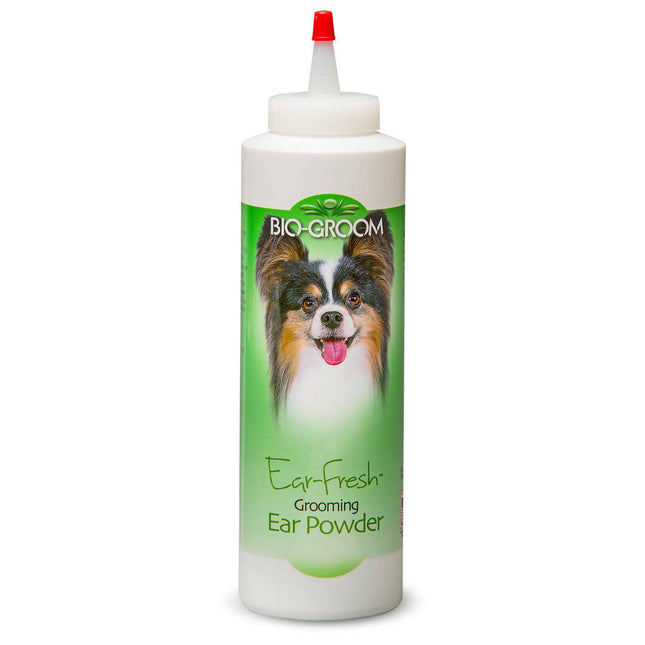 Bio - Groom Ear - Fresh Grooming Powder - professional powder for cleaning and caring for dog and cat ears.